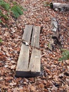 Old Pascommuck bridge 1 before